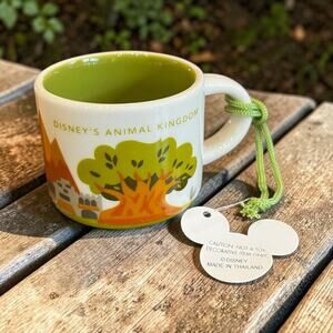 Starbucks Animal Kingdom You Are Here Ornament Mug 2oz NWT No Box